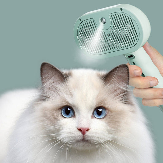 SteamBrush™ - Dites adieu aux poils et offrez un massage bien-être à votre animal 🐶 🐱