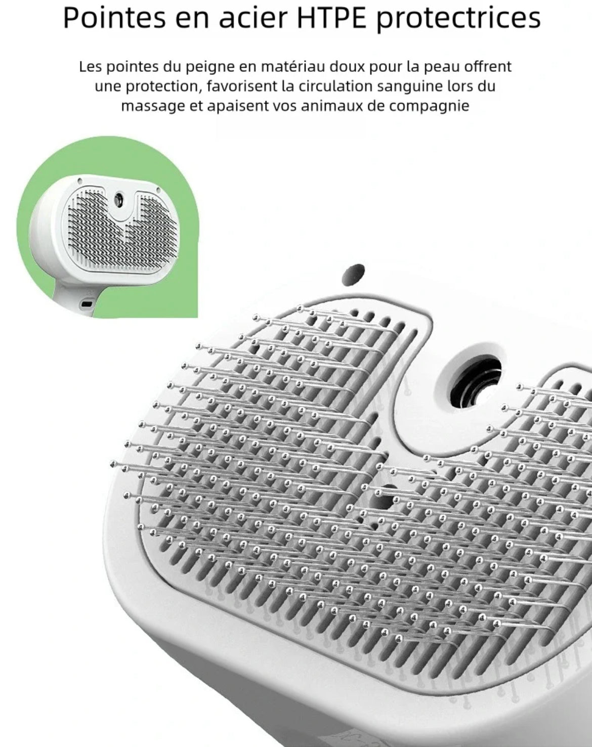 SteamBrush™ - Dites adieu aux poils et offrez un massage bien-être à votre animal 🐶 🐱